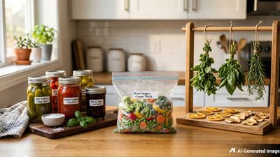 Preserving Homegrown Produce: Practical Tips for Canning, Freezing and Drying