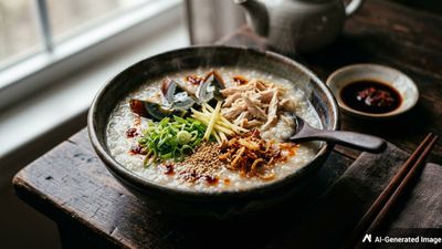 Congee: How to Make Chinese Rice Porridge with Simple Steps and Fresh Garnishes