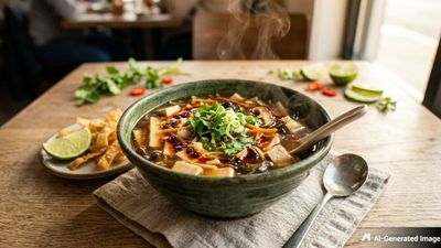 Hot and Sour Soup Recipe California-Style Delivers Classic Chinese Restaurant Flavour