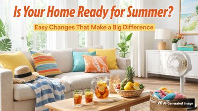 Is Your Home Ready for Summer? Easy Changes That Make a Big Difference