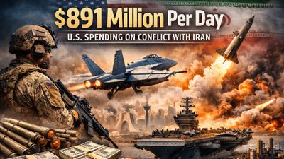 Nearly $900 Million a Day: Rising Cost of United States Military Operations Against Iran