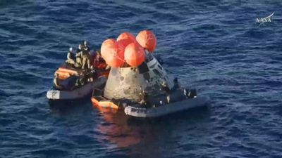 Artemis II Astronauts Lands on Earth After 10-Day Journey to Moon, Splash Down In Pacific Ocean