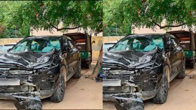 Gurugram Accident: Bike Taxi Rider, Passenger Die In Early Morning Crash As Car Comes From Wrong Side