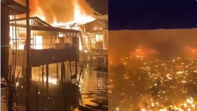 Malaysia Fire Disaster: Nearly 1,000 Homes Burn in Sabah’s Kampung Bahagia