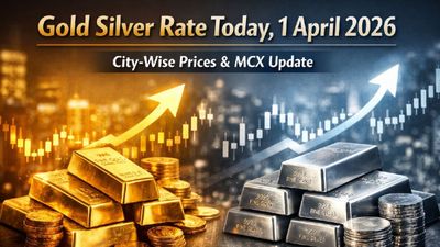 Gold Silver Rate Today, 1 April 2026: City-Wise Prices Rise Sharply, MCX Gold And Silver Surge