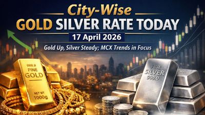 City-Wise Gold Silver Rate Today, 17 April 2026: Check Gold, Silver Prices and MCX Update