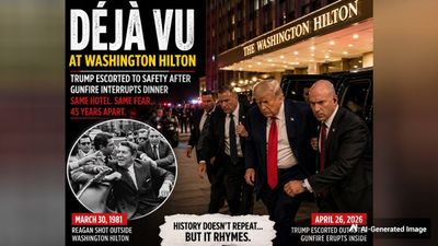 From Reagan To Trump: Déjà Vu Strikes Washington Hilton Once Again