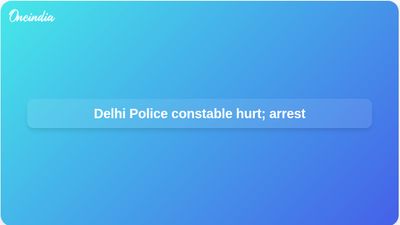 Delhi Police road accident: Pregnant constable seriously injured near South Campus, autorickshaw driver arrested