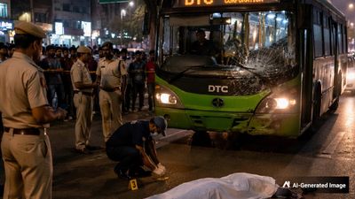 Delhi Crime: Teen Killed in Hit-and-Run by DTC Bus in Azadpur, Driver on the Run