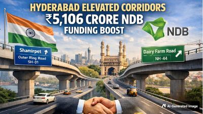 Hyderabad Elevated Corridors Get Major Boost as NDB Funds ₹5,106 Crore Traffic Relief Plan