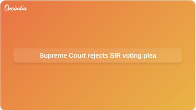 Electoral roll deletion: Supreme Court declines voting order as SIR appeals proceed in West Bengal