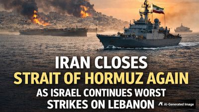 Iran Closes Strait of Hormuz After Israel’s Largest Lebanon Strikes