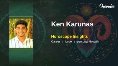 Ken Karunas Aries Horoscope: Practical insights for career, love and health