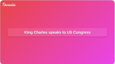 King Charles US Congress speech marks 250th anniversary of US independence and UK US ties