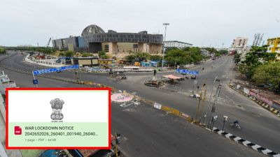 War Lockdown Notice Goes Viral Over Iran Claims, Sparks Panic Online