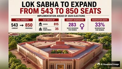 From 543 to 850: Govt Plans Biggest Ever Lok Sabha Expansion