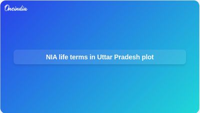 NIA court gives life terms to Ansar Ghazwatul Hind operatives over Uttar Pradesh attack plot