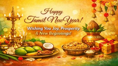 Puthandu Tamil New Year Wishes: Messages, Quotes, Facebook & WhatsApp Status
