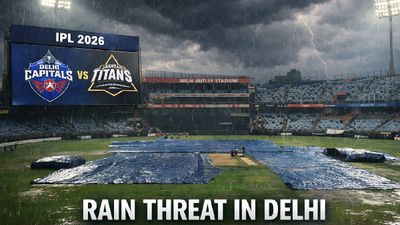 IPL DC vs GT Delhi Weather Report:Will It Rain in Delhi Tonight During Delhi Capitals vs Gujarat Titans Match?