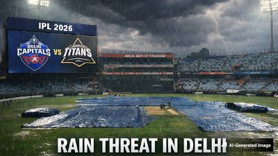 IPL DC vs GT Delhi Weather Report: Will It Rain in Delhi Tonight During Delhi Capitals vs Gujarat Titans Game?