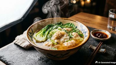 Wonton Soup Recipe: Chicken Broth And Wonton Filling for a Tasty Bowl