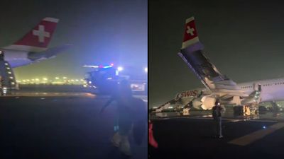 Engine Fire Scare Forces SWISS Flight To Abort Takeoff In Delhi, Six Injured