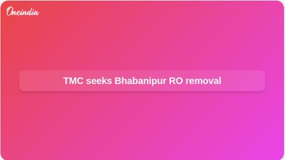 Bhabanipur returning officer row: TMC urges removal, citing alleged links to Suvendu Adhikari