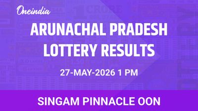 Arunachal Pradesh Singam Pinnacle Oon Winners 27 May: Prize Breakdown And Winning Numbers