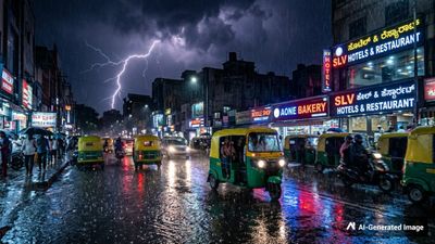 Bengaluru Rain Live: Thunder, Drizzle Sweep Parts Of City As Heavy Showers Lash Anekal-Hosur Belt