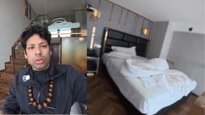 TV, Projector, Washing Machine At Just ₹1,100? Indian Travel Vlogger Shows China's Hotel Room, Watch