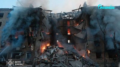 Russia Unleashes Massive Overnight Attack On Kyiv With 700 Drones And 90 Missiles