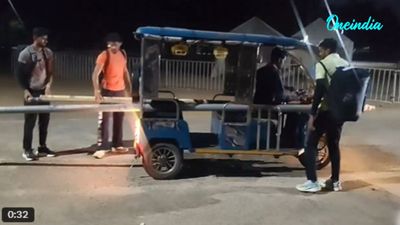 How Worse Can India Treat Its Champions? Dev Meena And Kuldeep Kumar Seen Carrying Equipment On E-Rickshaw