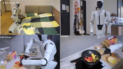 China Launches AI Robot Maid Capable Of Cooking, Mopping, Folding Clothes And More | Watch