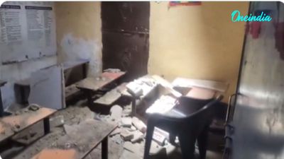 10 Students Injured After Under-Construction Building Wall Collapses Onto School Roof