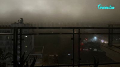 Wind Storm, Dark Clouds, Rain Hits Chandigarh, IMD Issues Alert Amid Sudden Weather Change 