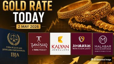 Gold Rate Today (2 May 2026): IBJA Rates Rise, Tanishq, Kalyan, Joyalukkas, Malabar Prices Dip