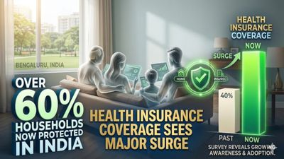 Health Insurance Coverage Sees Major Surge in India, Over 60% Households Now Protected: Survey
