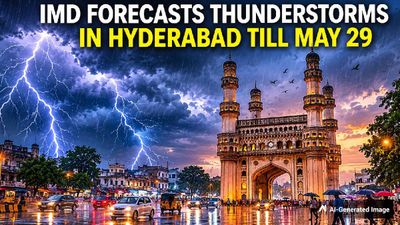 IMD Forecasts Thunderstorms In Hyderabad Till May 29, Orange Alert Issued Across Telangana