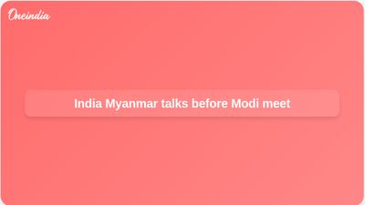 India Myanmar talks: Ajit Doval meets President U Min Aung Hlaing ahead of Modi meeting