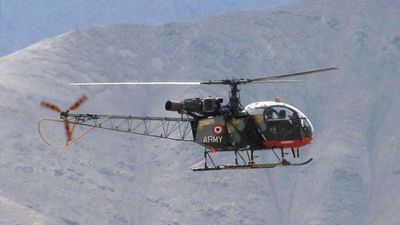 Indian Army's Cheetah Helicopter Crashes In Ladakh: 3 Injured
