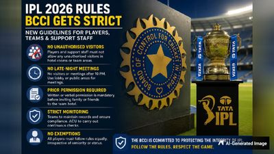 IPL 2026: BCCI Cracks Down On Unauthorised Visitors At Team Hotels