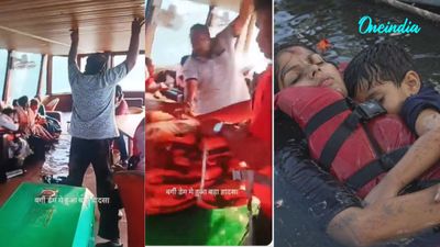 Jabalpur Tragedy: Fresh Video Shows Panic As Water Fills Boat, Crew Rushes To Distribute Life Jackets