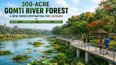 Lucknow To Get 300-Acre Gomti River Forest With Nature Trails And Open Green Spaces