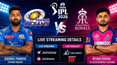 Mumbai Indians Vs Rajasthan Royals IPL 2026 Match 69 LIVE Streaming Details