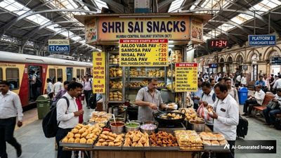 Mumbai Commuters: Vada Pav, Samosa & Food Items Turn Costlier at Railway Stations - Full Menu With Prices