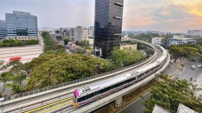 Namma Metro Purple Line Towards Challaghatta Faces Disruption Amid Heavy Bengaluru Rain