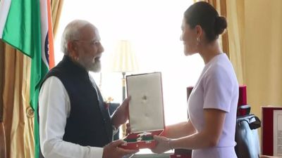 PM Narendra Modi Receives Sweden’s Royal Order of Polar Star During Gothenburg Visit