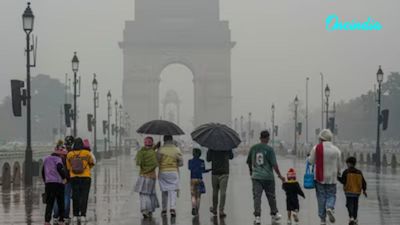 Rain Today In Delhi-NCR: Carry Umbrellas As IMD Predicts Rain, Thunderstorms And Strong Winds