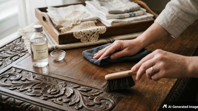 Cleaning vintage and antique items safely: a practical guide