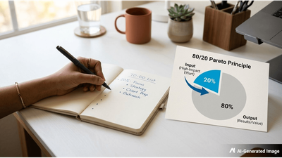 Pareto 80/20 Rule for Productivity: Prioritising the High-Impact 20 Percent